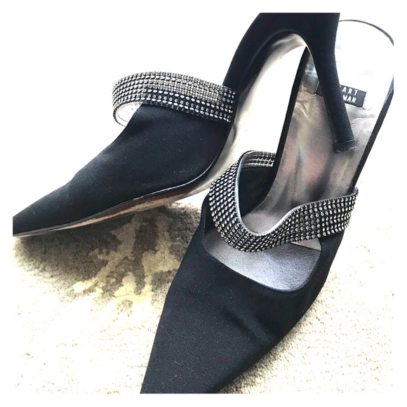 Stuart Weitzman black elegance shoes - Picture 2 of 7